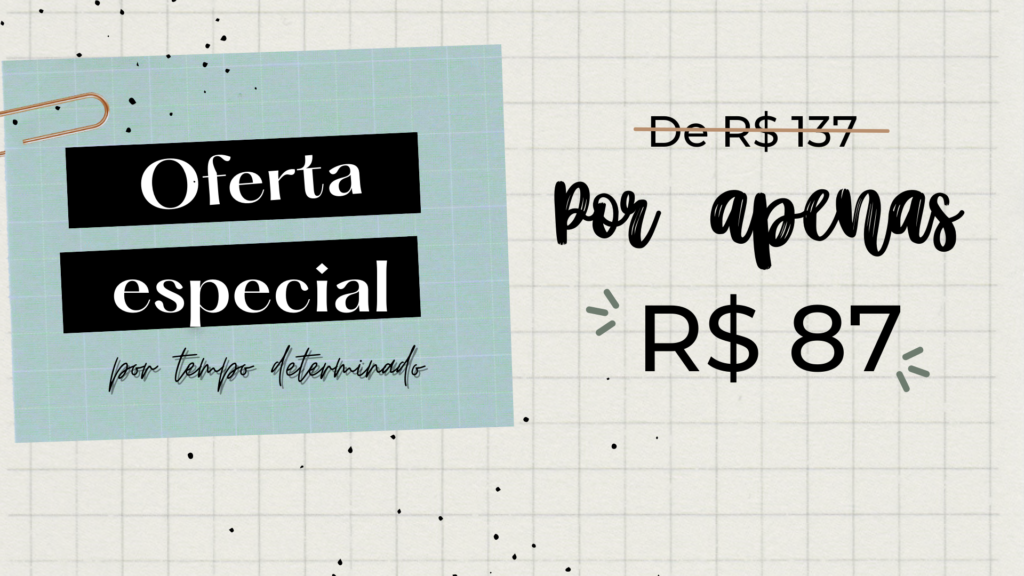 oferta especial workbook ser + voce comestilounico